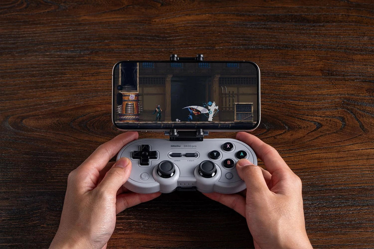 8BitDo Mobile Clip voor SN30 Pro - Gamesellers.nl