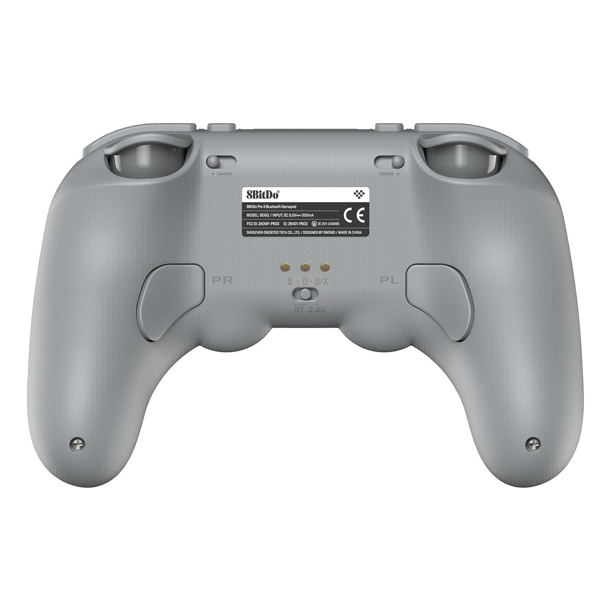 8BitDo Pro 3 Bluetooth Controller Gray - Gamesellers.nl