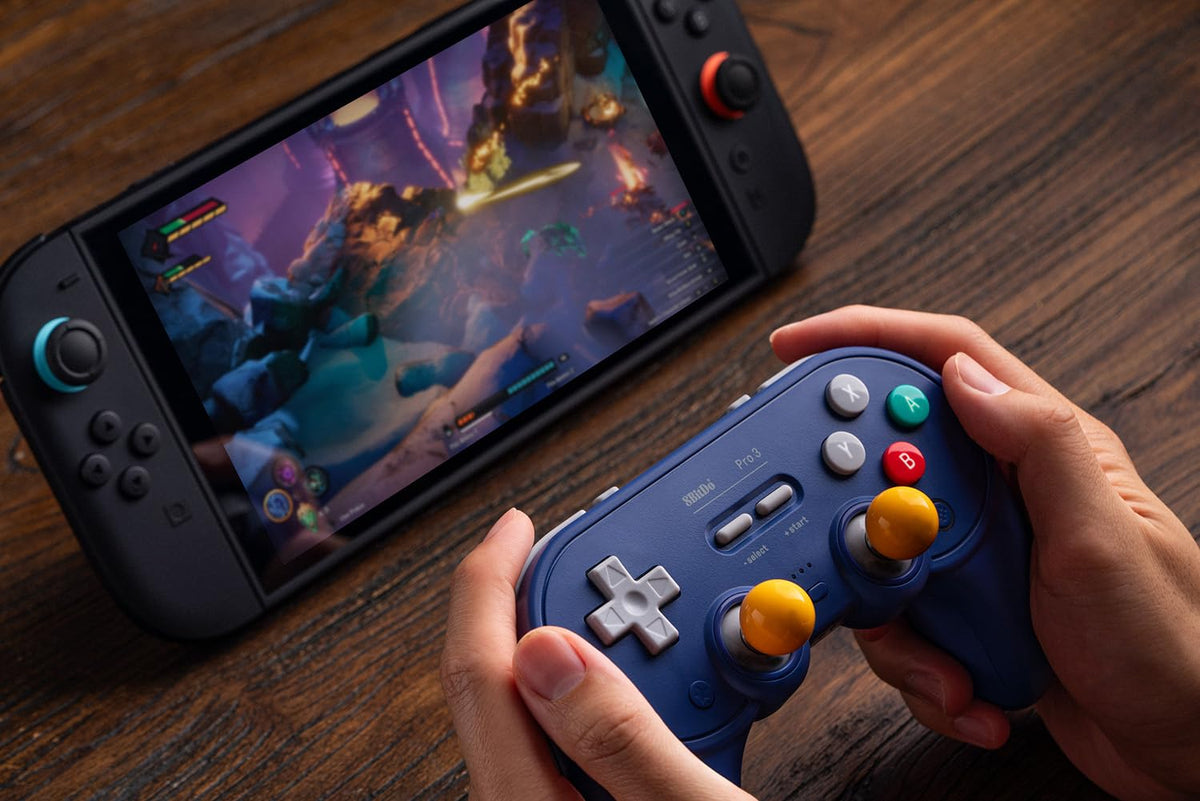 8BitDo Pro 3 Bluetooth Controller Purple - Gamesellers.nl