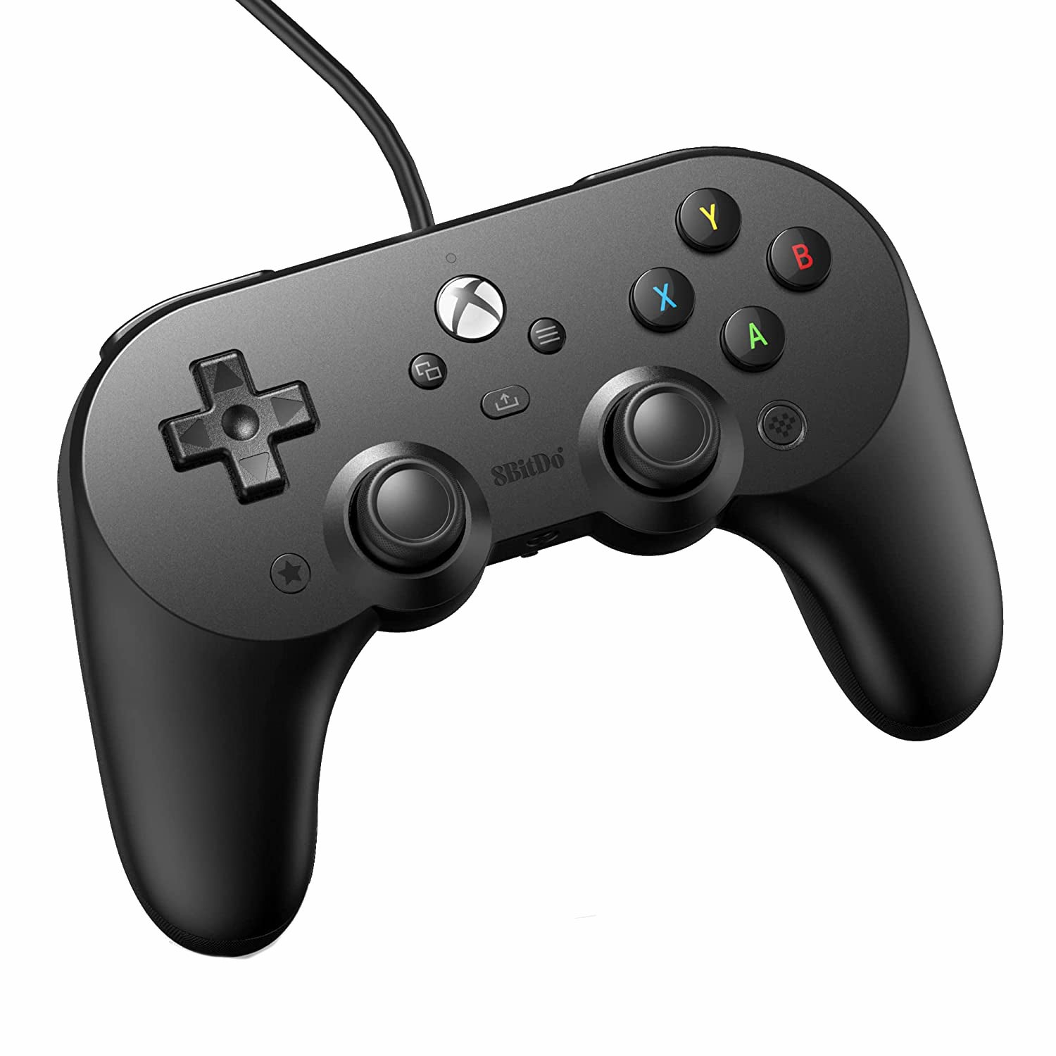 8BitDo Pro2 Wired Controller Hall effect edition voor Xbox & PC zwart - Gamesellers.nl
