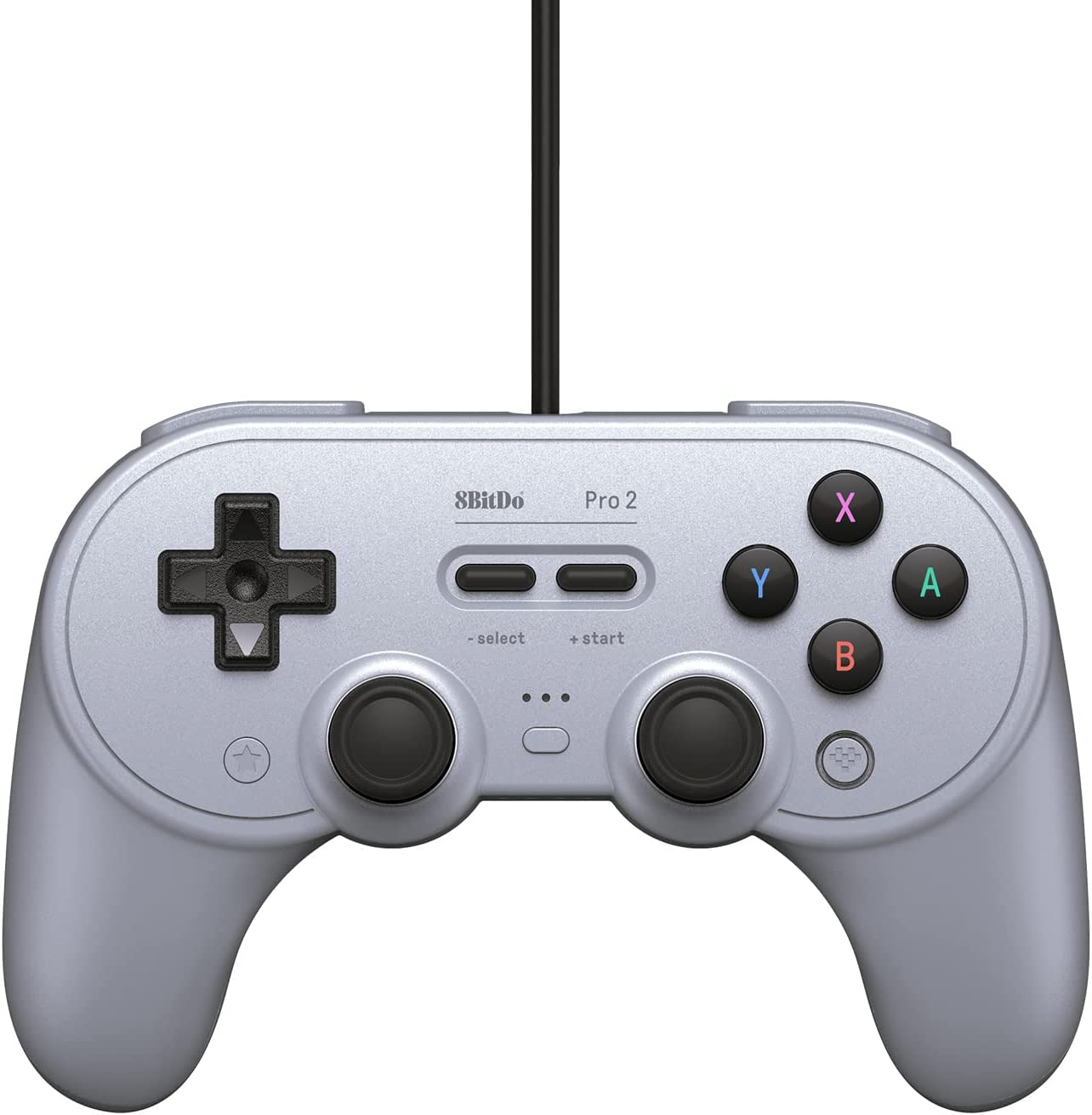 8BitDo Pro2 Wired USB controller Grey edition - Gamesellers.nl