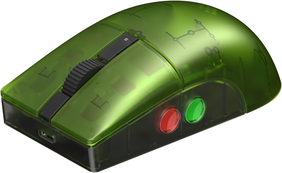 8Bitdo Retro R8 2.4Ghz draadloze muis Xbox edition voor PC Windows en MacOS - Gamesellers.nl
