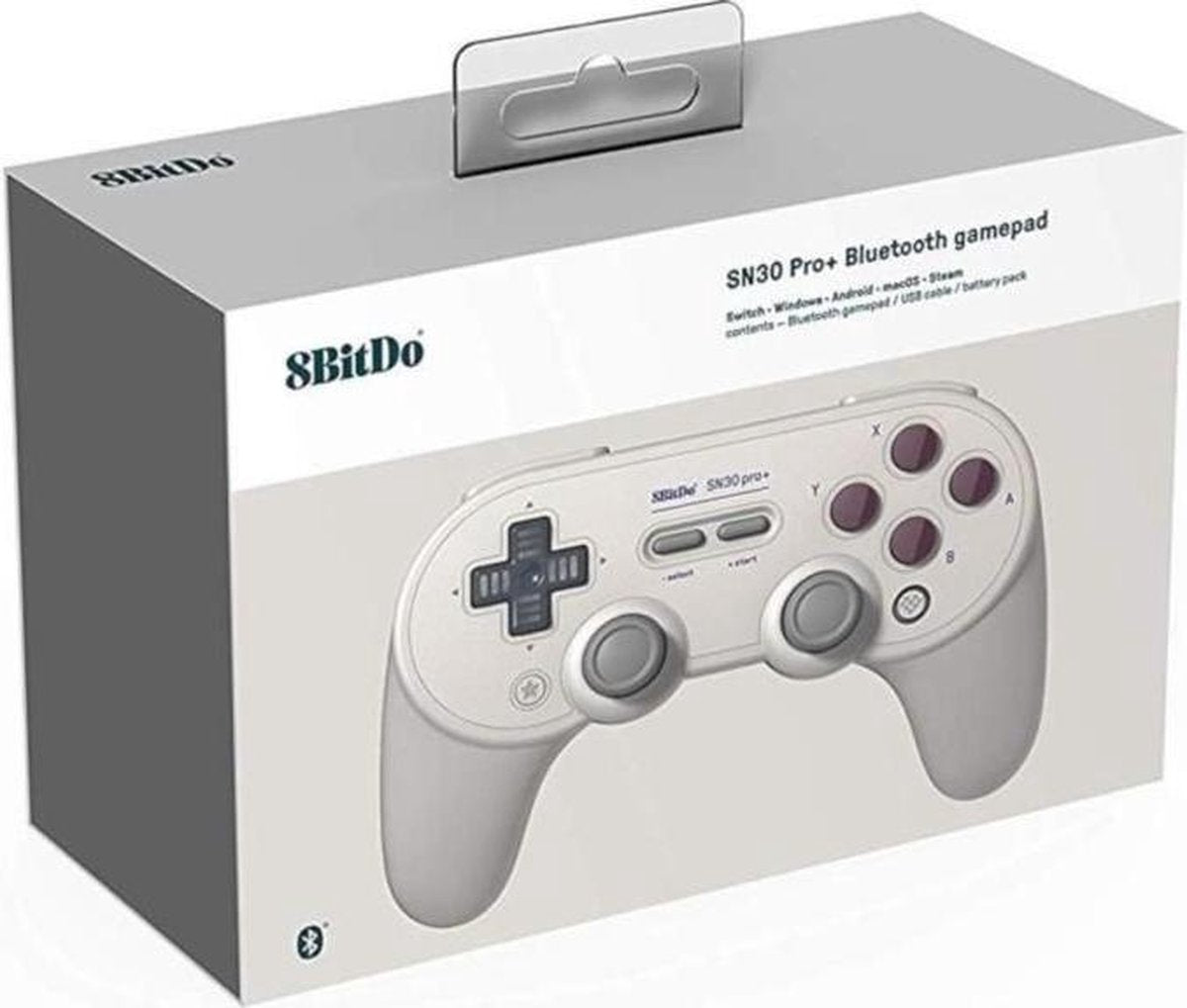 8bitdo SN30 Pro+ G Edition Gamepad bluetooth controller - Gamesellers.nl