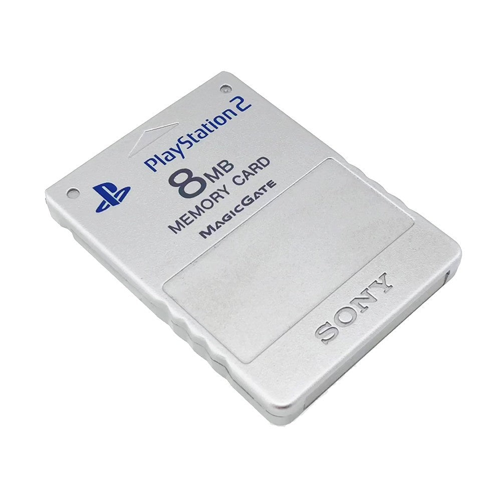 8MB Playstation 2 geheugenkaart origineel zilver - Gamesellers.nl