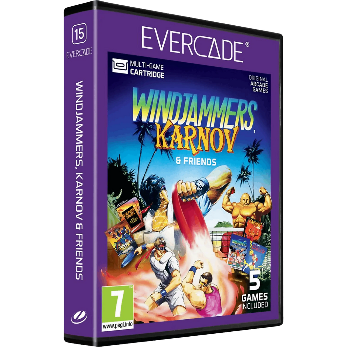 Evercade Windjammers, Karnov & friends