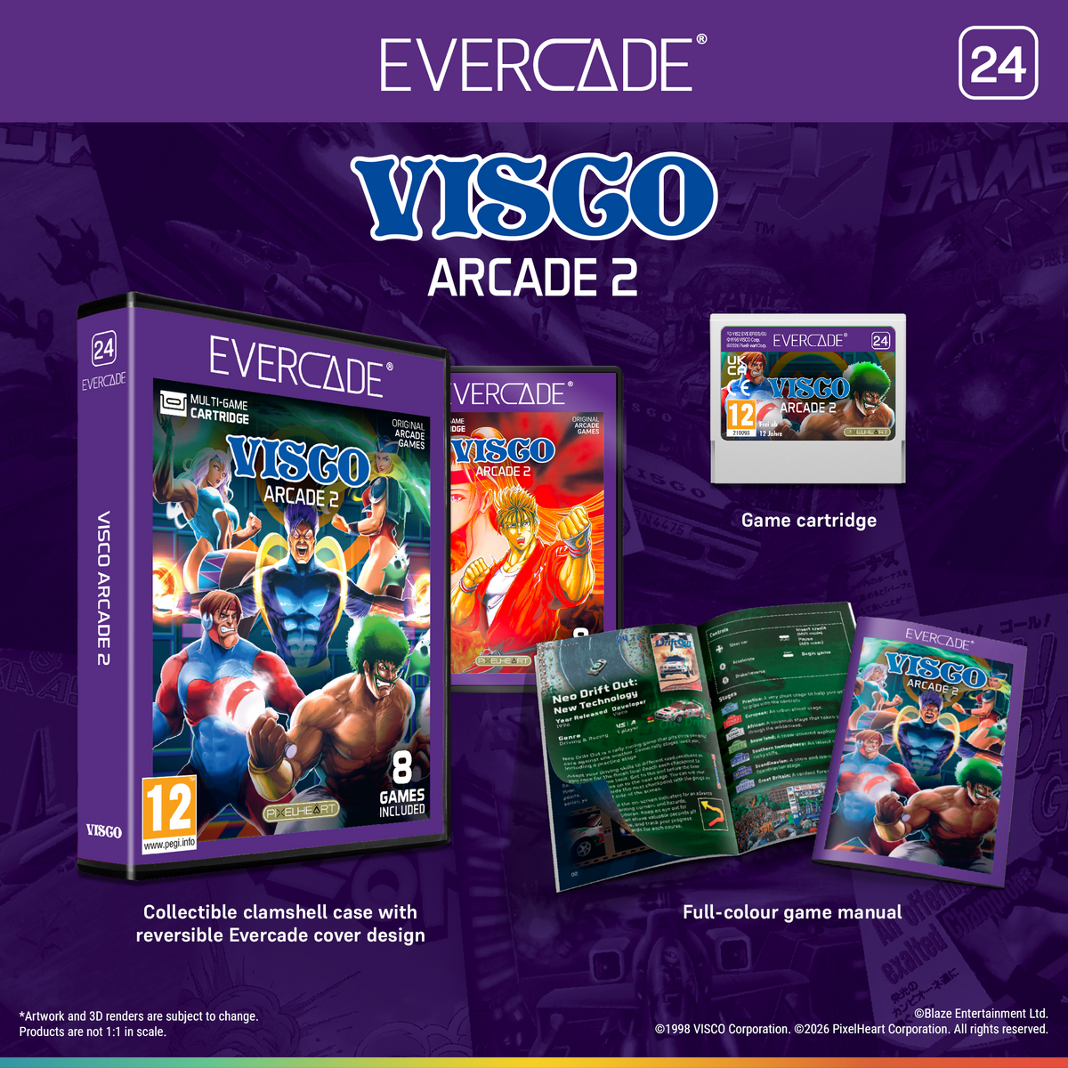Evercade VISCO Arcade Collection 2