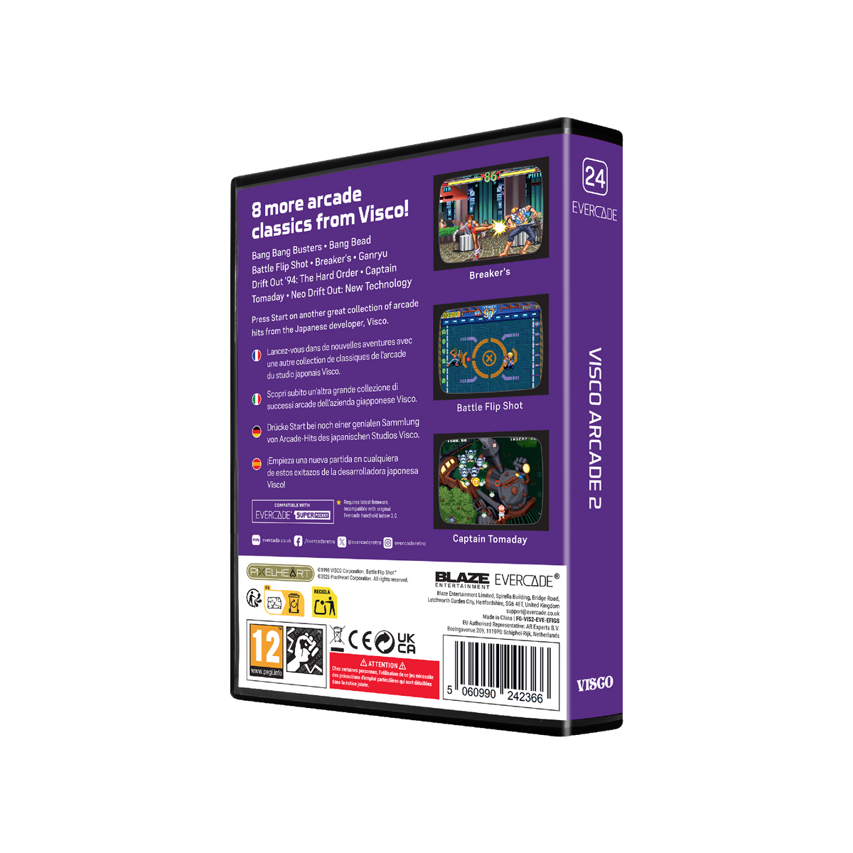 Evercade VISCO Arcade Collection 2