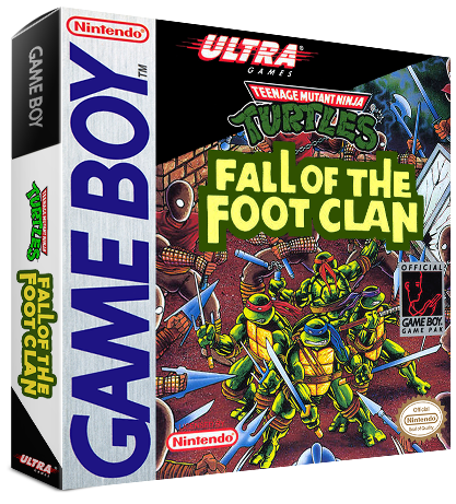 Teenage Mutant Hero Turtles: Fall of the Foot Clan (losse cassette) Gamesellers.nl