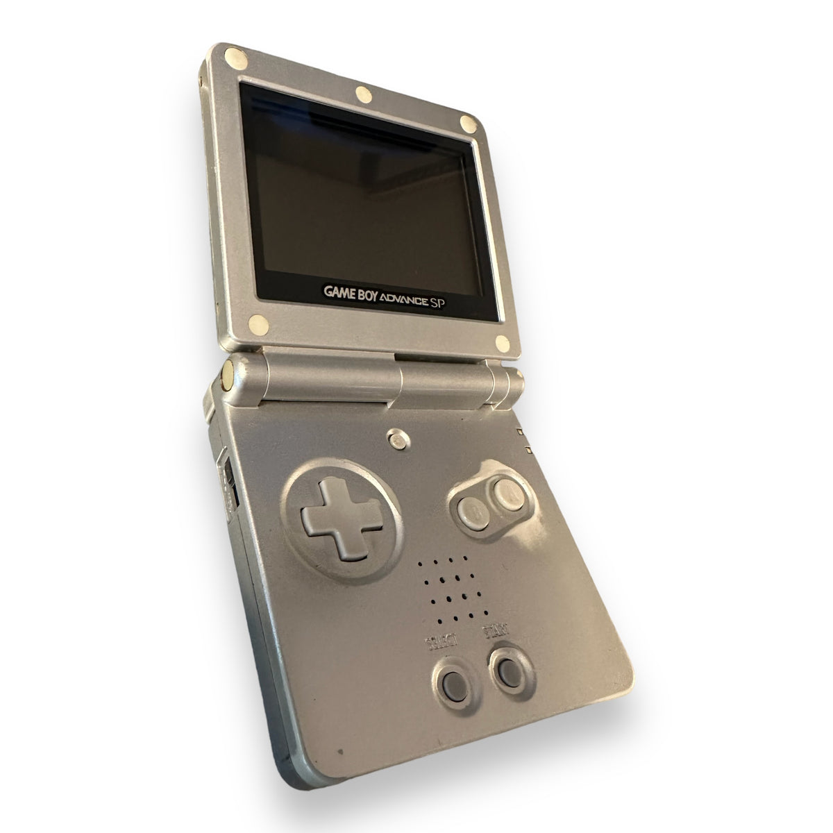 Gameboy Advance SP zilver