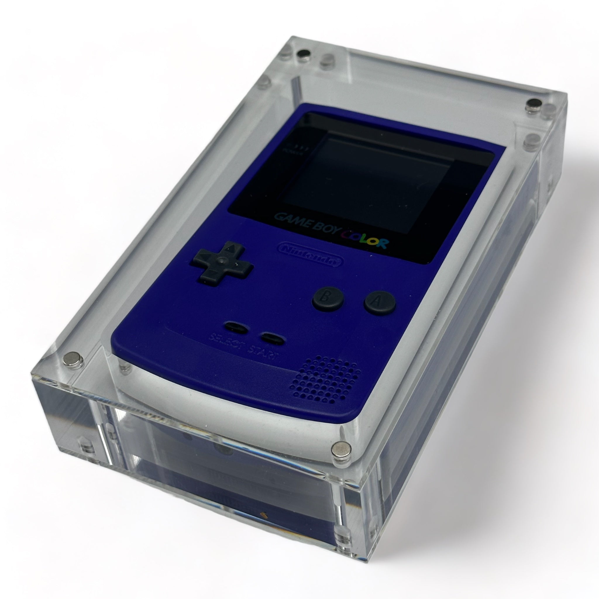 Gameboy Color Rental Case Acrylic display case voor Gameboy Color - Gamesellers.nl