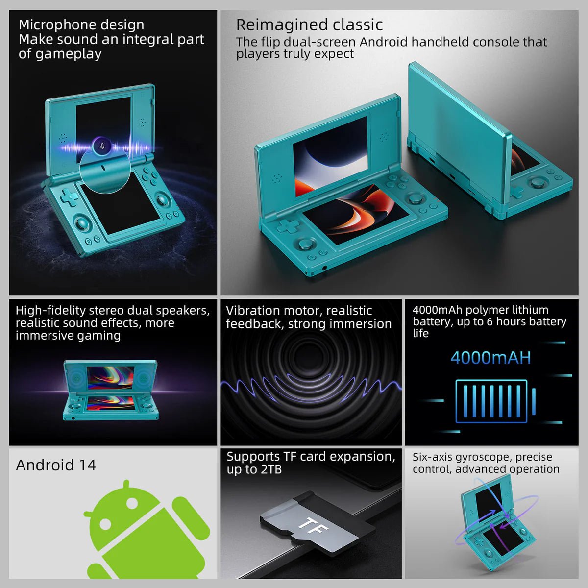 Anbernic RG DS - Gamesellers.nl