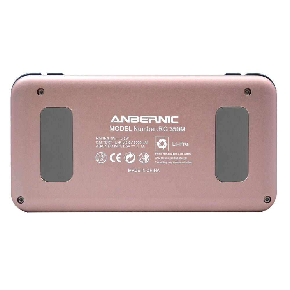 Anbernic RG350M rose gold - Gamesellers.nl