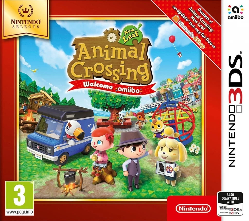 Animal Crossing New Leaf Welcome Amiibo