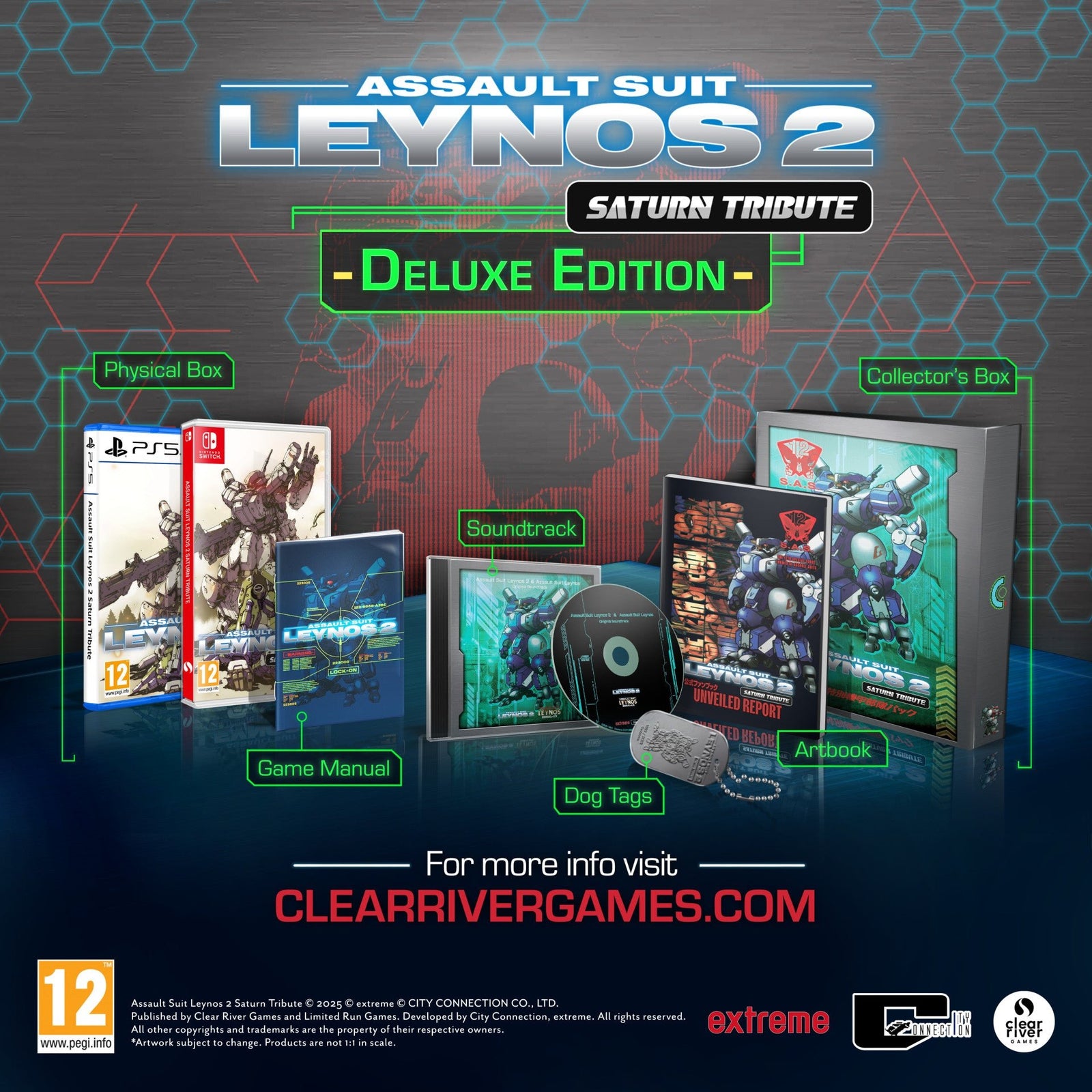Assault Suit Leynos 2 Saturn Tribute Deluxe Edition - Gamesellers.nl