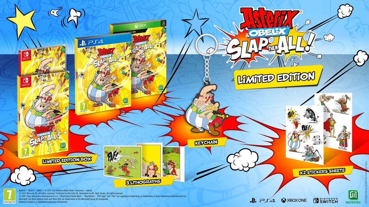 Asterix & Obelix Slap Them All! Limited Edition - Gamesellers.nl