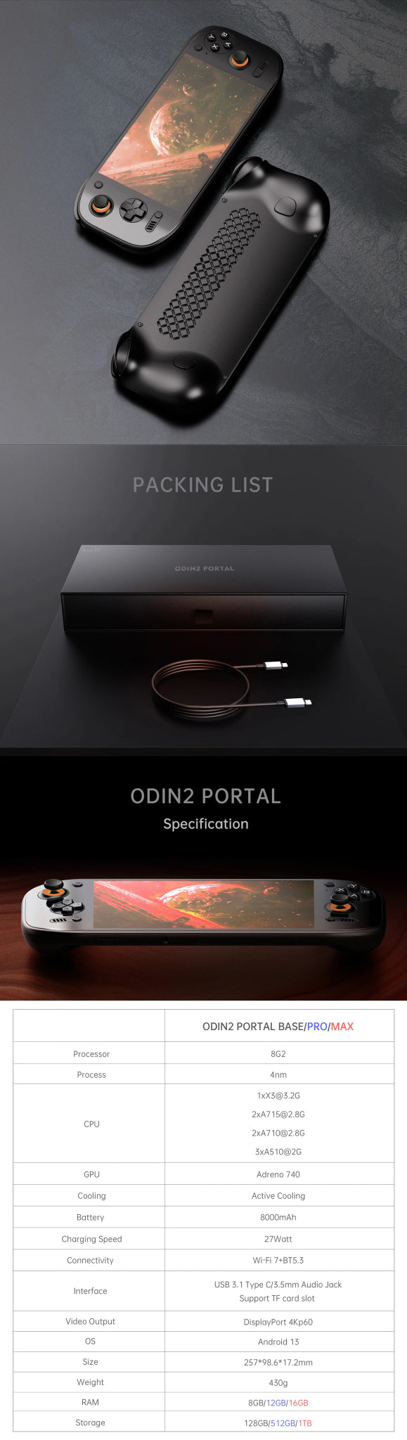 AYN Odin2 Portal - Gamesellers.nl