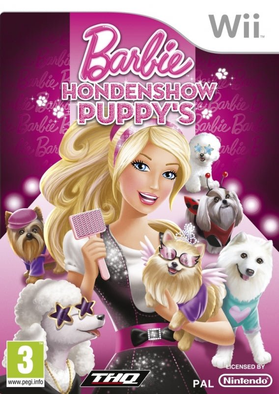 Barbie hondenshow puppy's - Gamesellers.nl