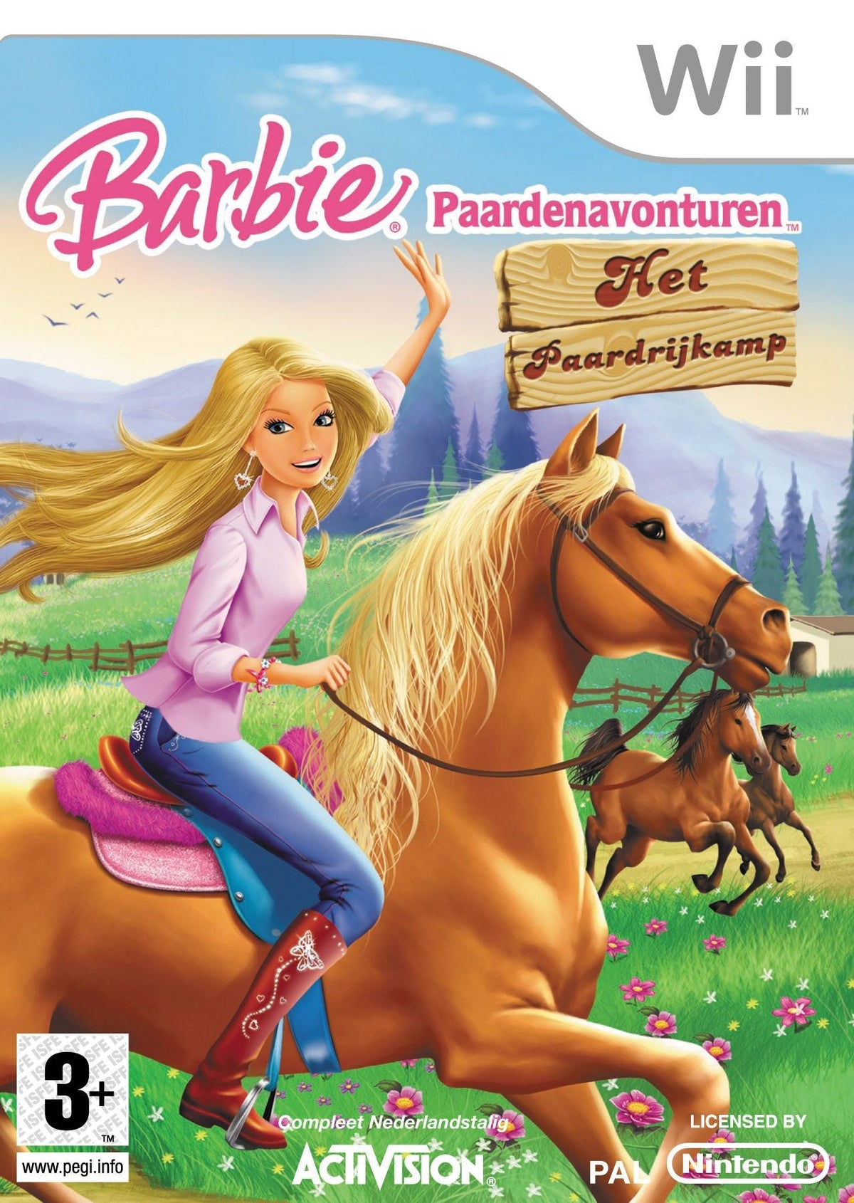 Barbie paardenavonturen het paardrijkamp - Gamesellers.nl