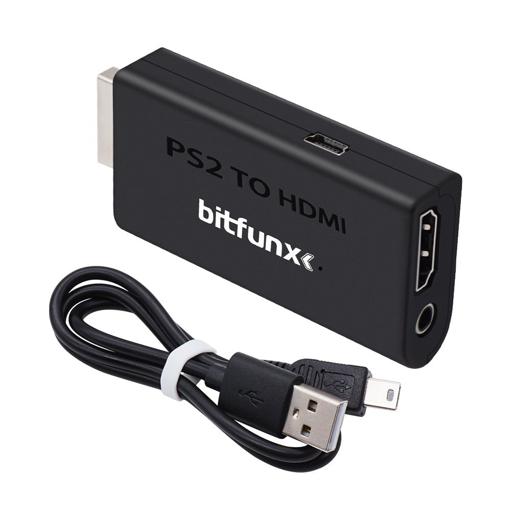 Bitfunx HDMI converter / adapter / omvormer voor Playstation 2 - Gamesellers.nl