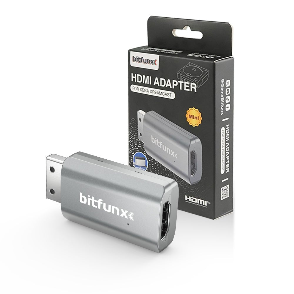 Bitfunx mini HDMI adapter voor Sega Dreamcast - Gamesellers.nl