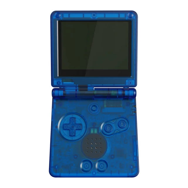 Gameboy Advance SP blue transparent Gamesellers.nl