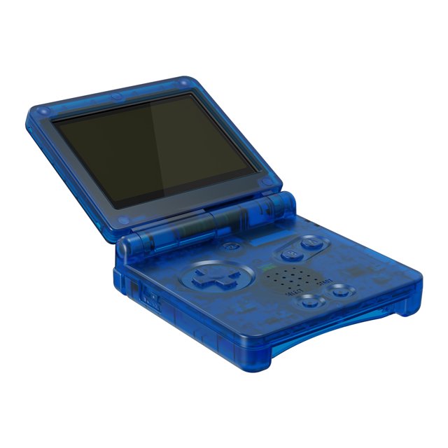 Gameboy Advance SP blue transparent Gamesellers.nl