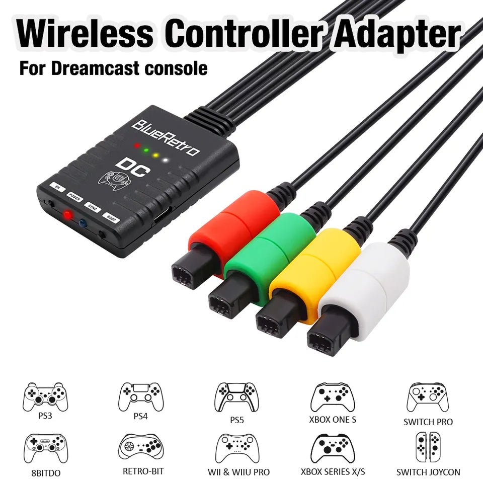 BlueRetro adapter voor Sega Dreamcast - Gamesellers.nl