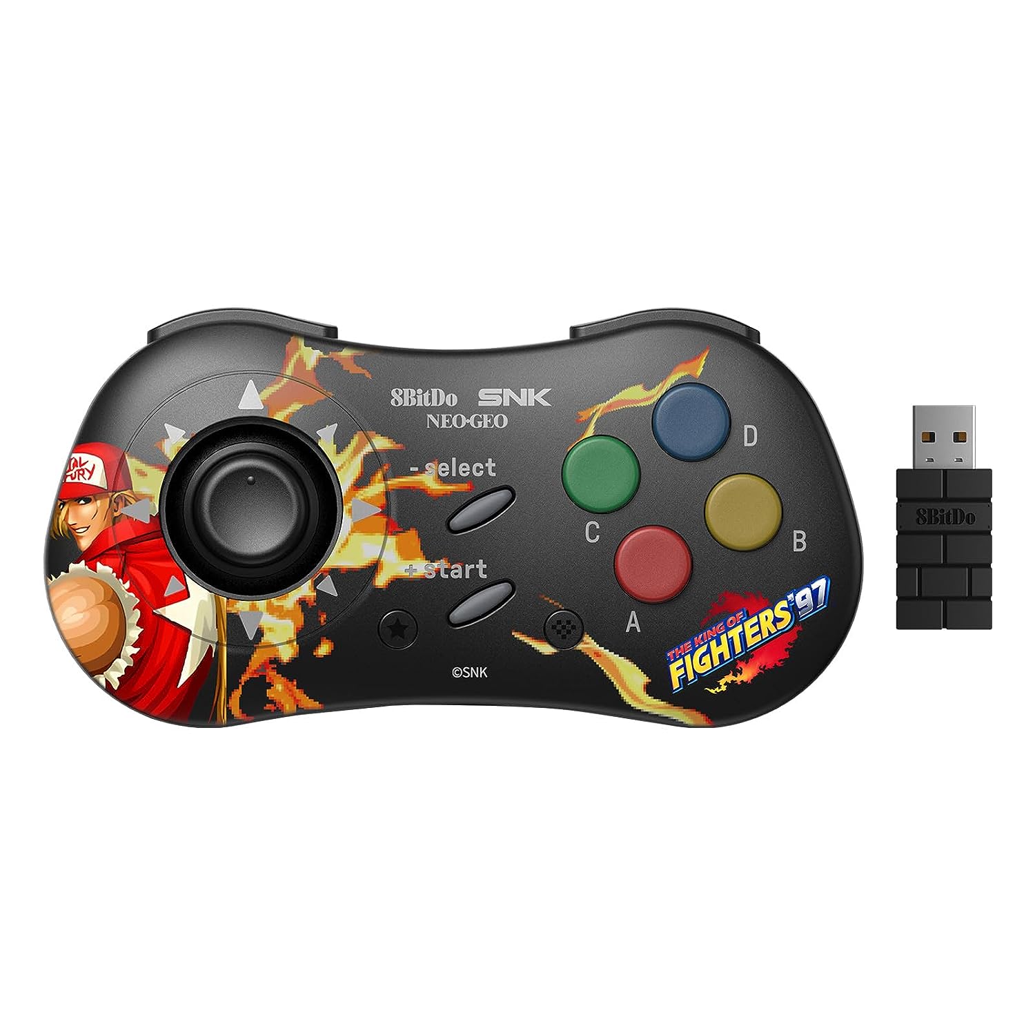 8BitDo NEOGEO Wireless controller - Official SNK license - Terry Bogard limited edition Gamesellers.nl