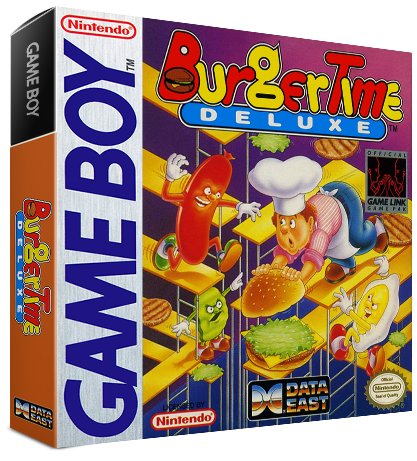 BurgerTime deluxe (losse cassette) - Gamesellers.nl