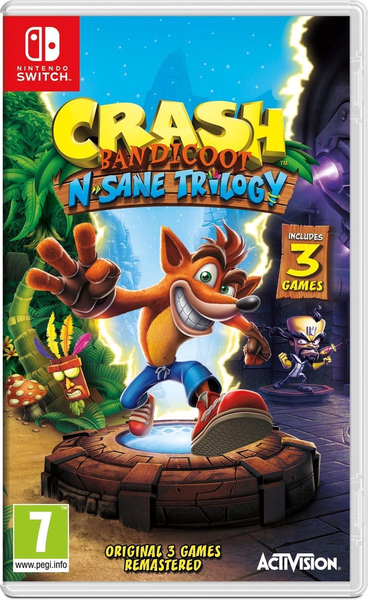Crash Bandicoot N - Sane Trilogy - Gamesellers.nl