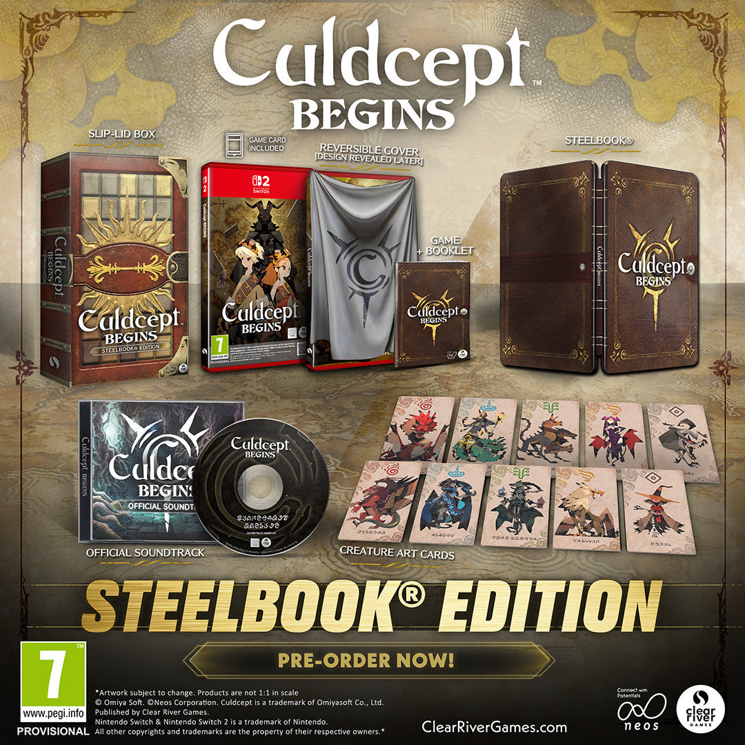 Culdcept BEGINS steelbook edition