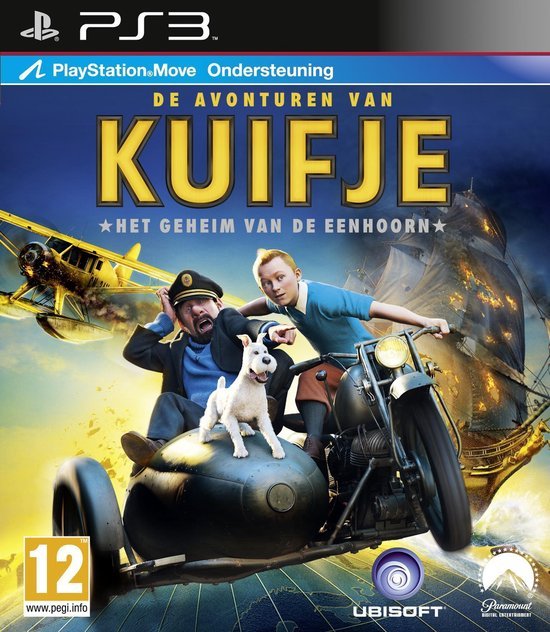 De avonturen van Kuifje - het geheim van de eenhoorn - Gamesellers.nl
