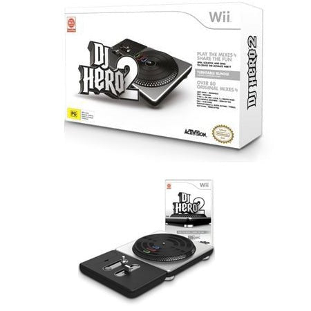 DJ draaitafel + DJ Hero 2 game boxed - Gamesellers.nl