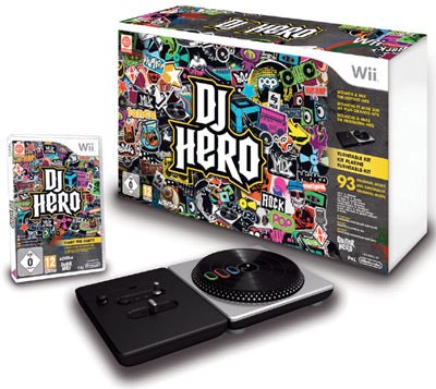 DJ draaitafel + DJ Hero game boxed - Gamesellers.nl