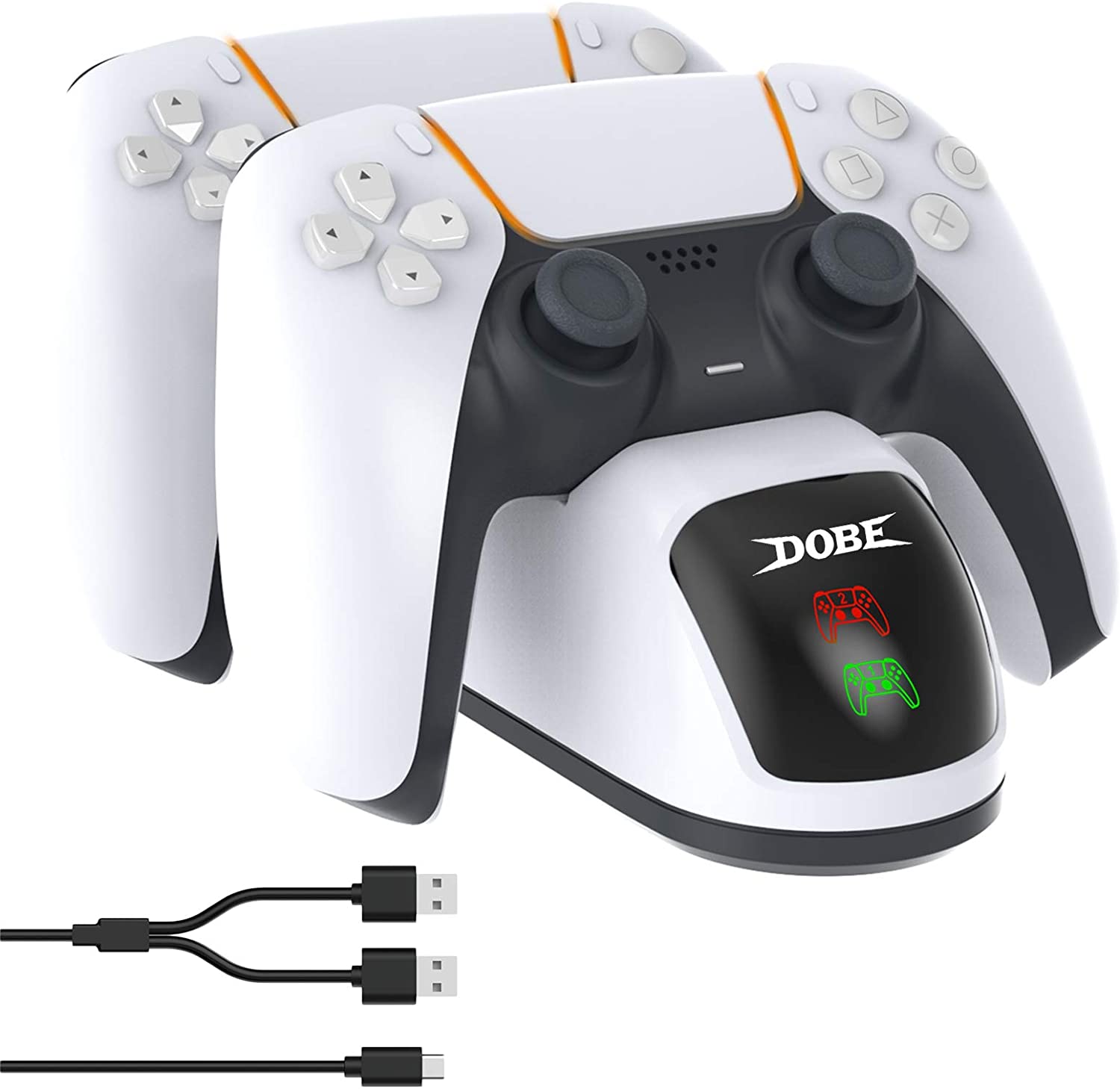 Dobe luxe charging dock / oplaadstation voor Playstation 5 - Gamesellers.nl