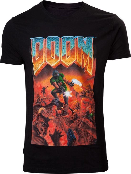 DOOM - Classic Boxart Men's T-shirt - Gamesellers.nl