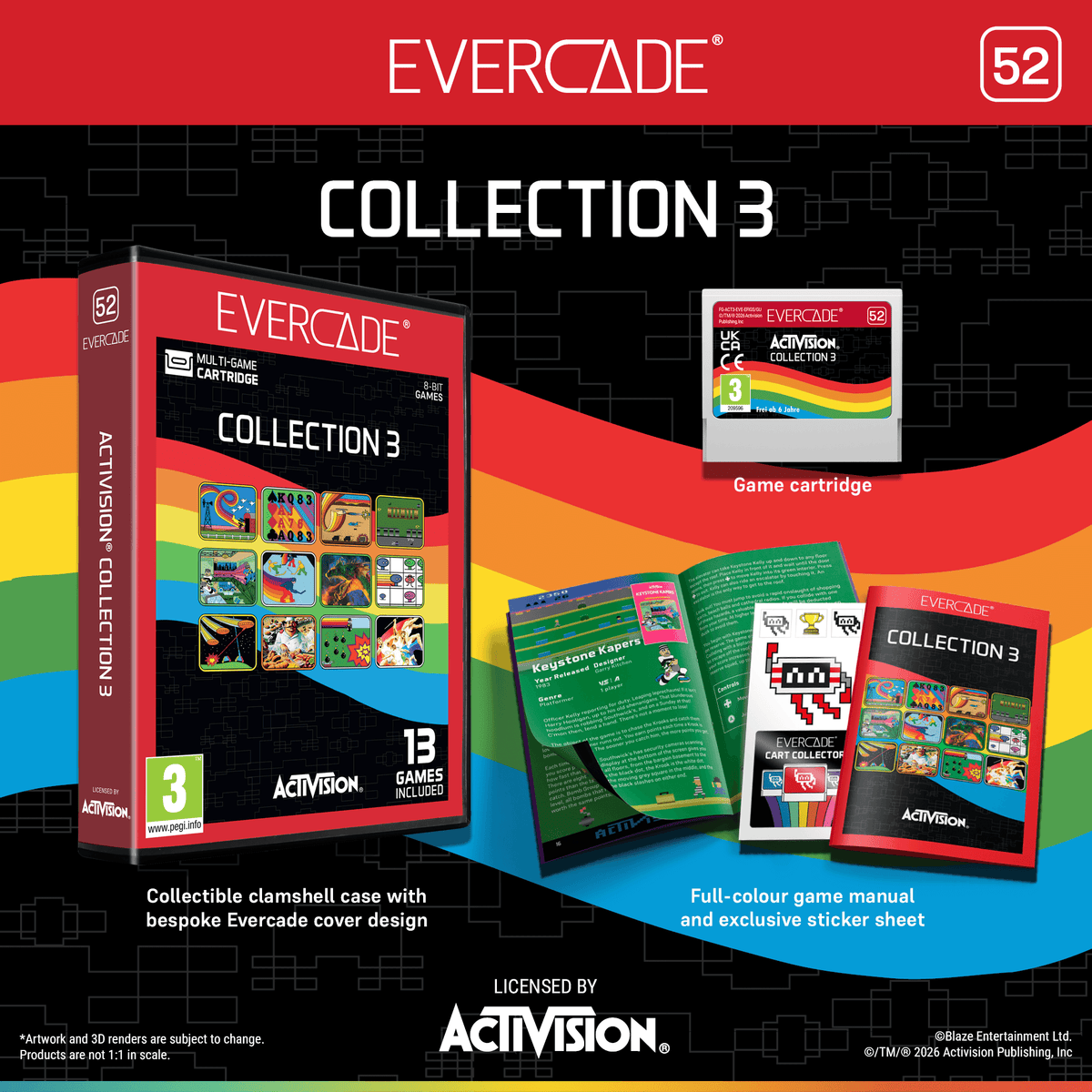 Evercade Activision Collection 3 - Gamesellers.nl