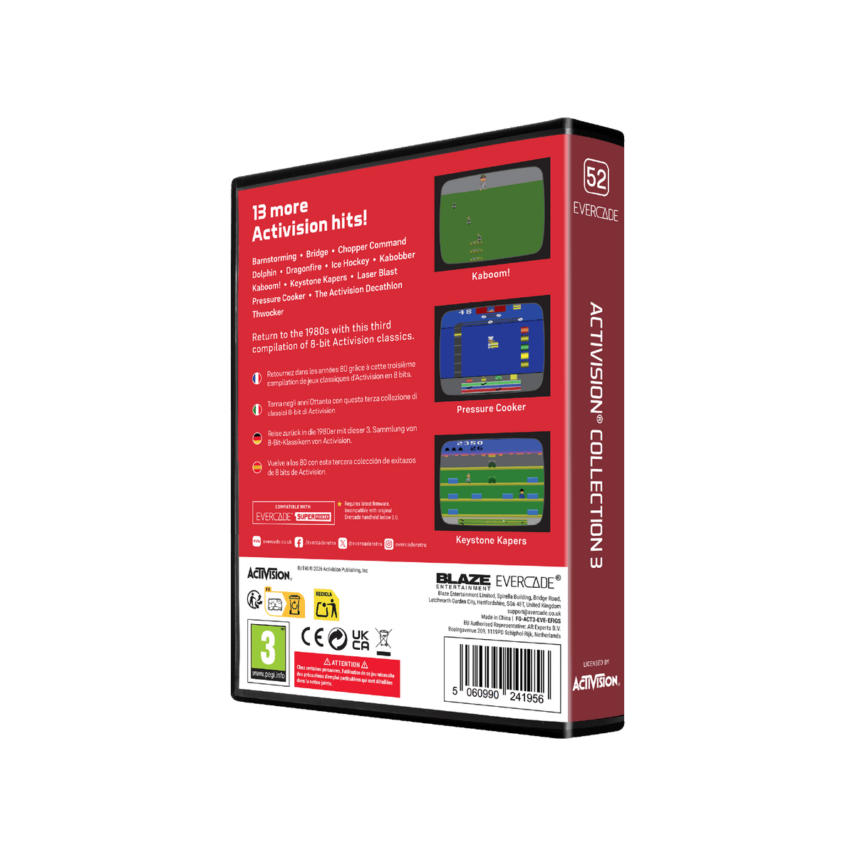 Evercade Activision Collection 3 - Gamesellers.nl