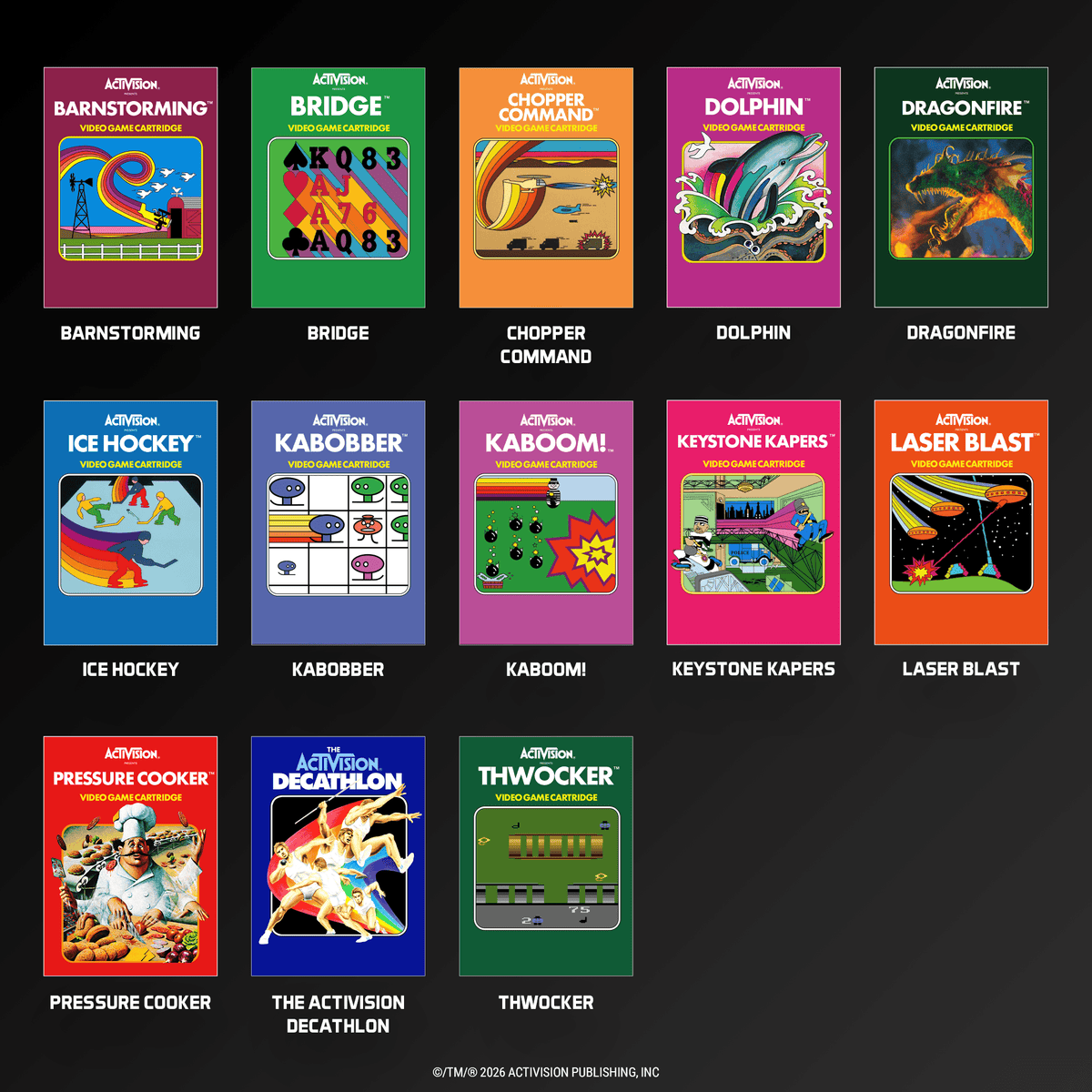 Evercade Activision Collection 3 - Gamesellers.nl
