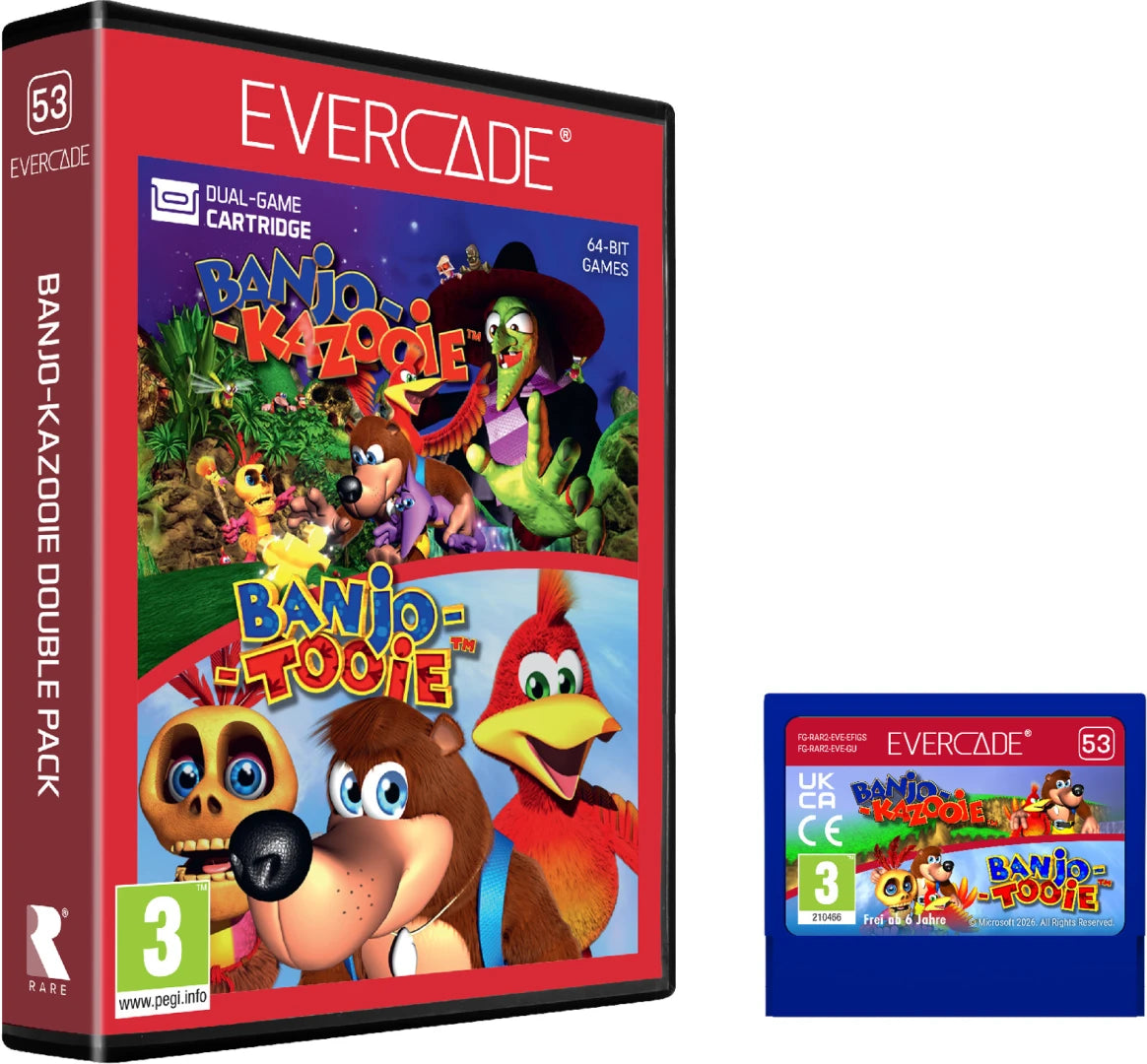 Evercade Banjo-Kazooie Double Pack