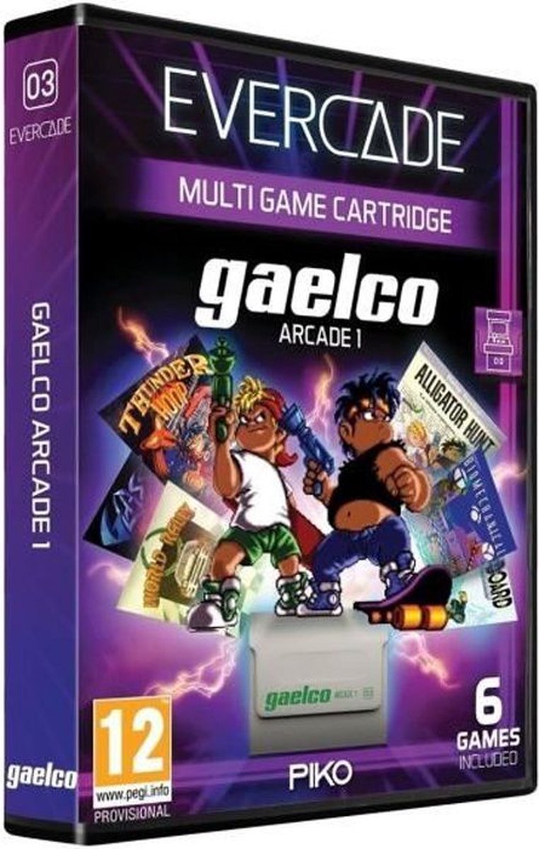 Evercade Gaelco Arcade Cartridge 1 - Gamesellers.nl
