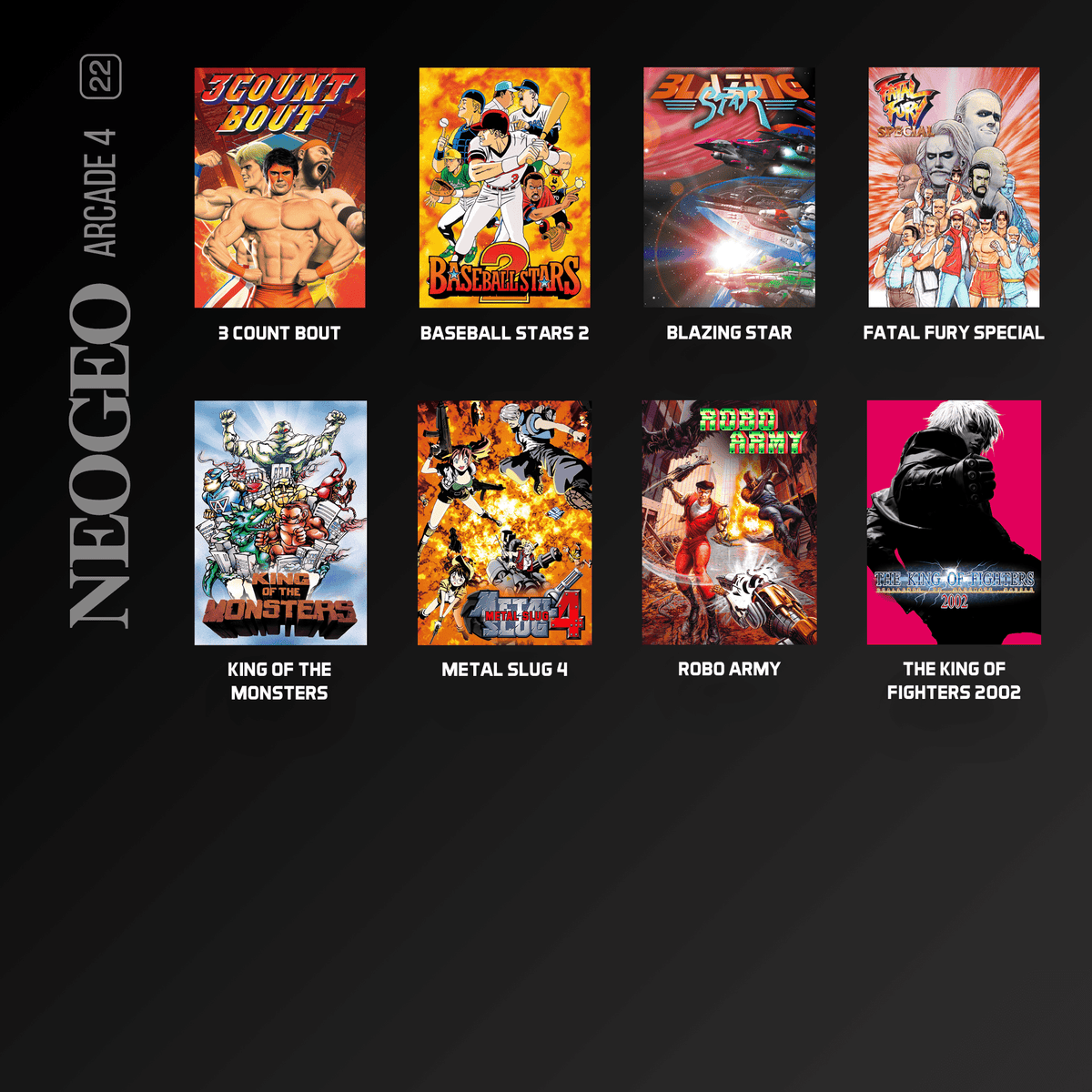 Evercade NEOGEO Arcade Collection 4 - Gamesellers.nl