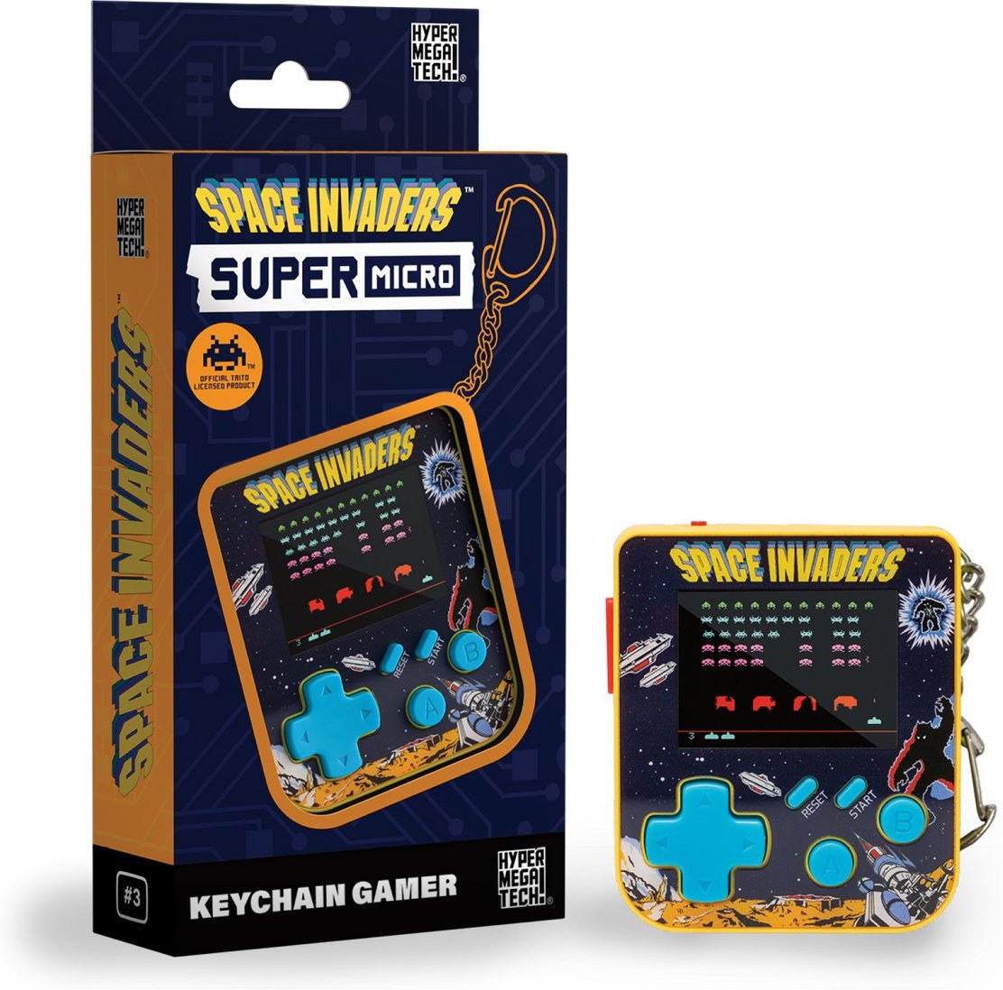 Evercade Super Micro Keychain Taito Space Invaders - Gamesellers.nl