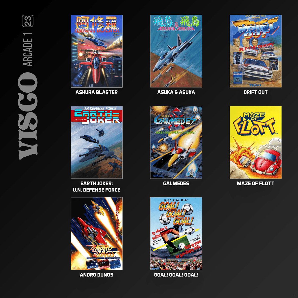 Evercade VISCO Arcade Collection 1 - Gamesellers.nl