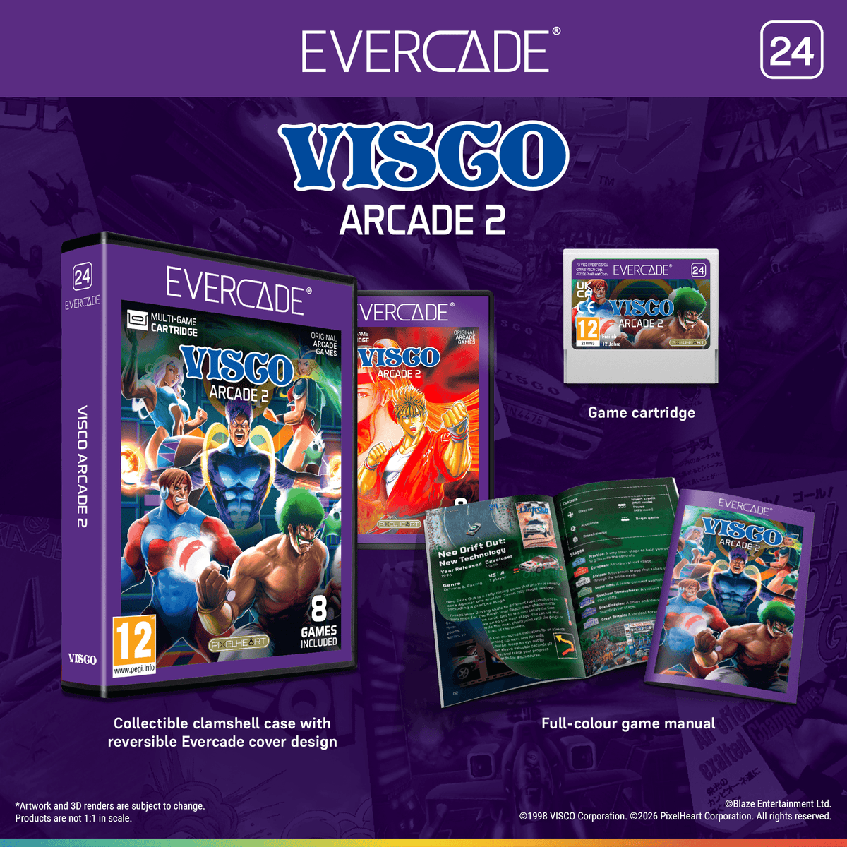 Evercade VISCO Arcade Collection 2 - Gamesellers.nl