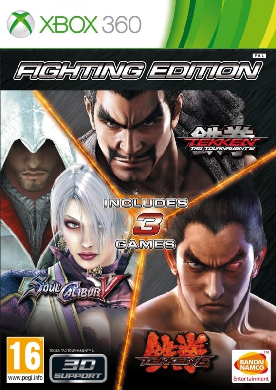 Fighting Edition: Tekken Tag 2, Tekken 6 + Soulcalibur 5 - Gamesellers.nl
