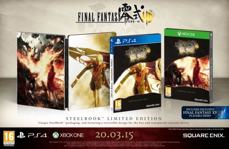 Final Fantasy Type-0 HD - steelbook edition - Gamesellers.nl