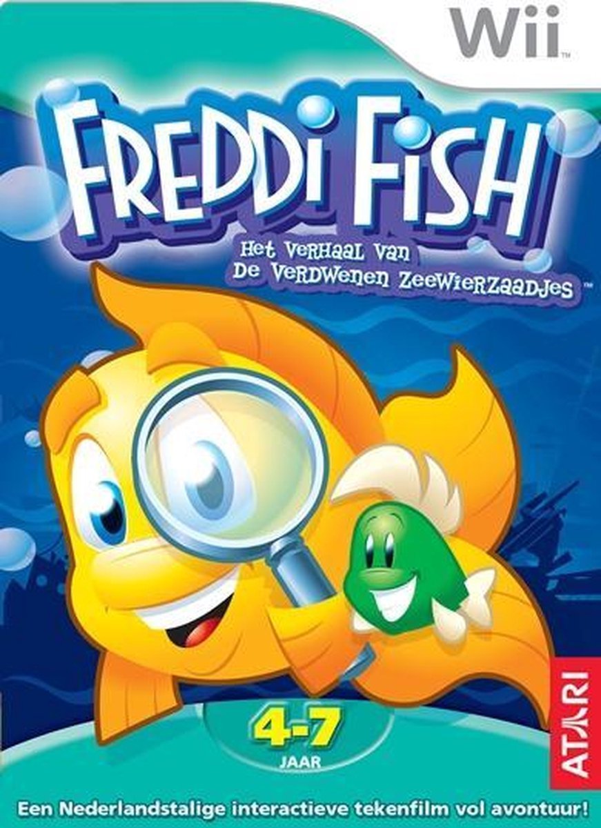 Freddi Fish en het verhaal van de verdwenen zeewierzaadjes - Gamesellers.nl