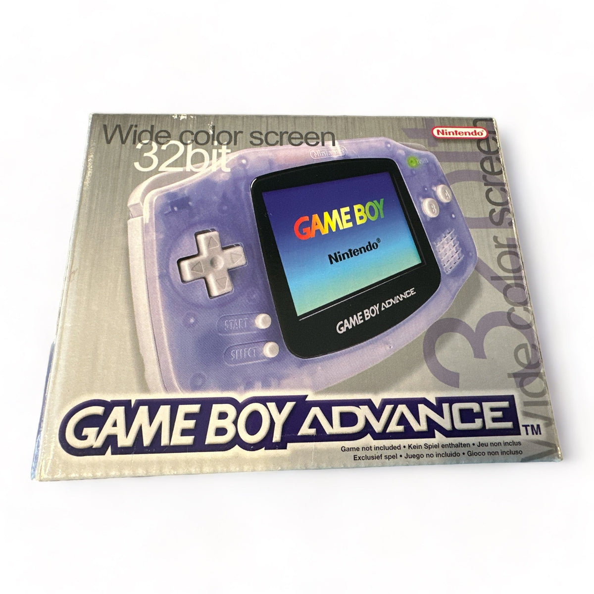 Gameboy Advance glacier BOXED - Gamesellers.nl