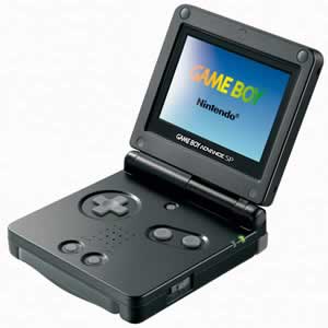 Gameboy Advance SP onyx black boxed - Gamesellers.nl